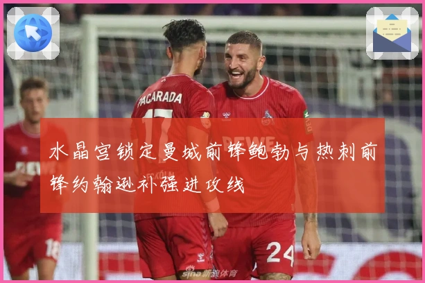 水晶宫锁定曼城前锋鲍勃与热刺前锋约翰逊补强进攻线